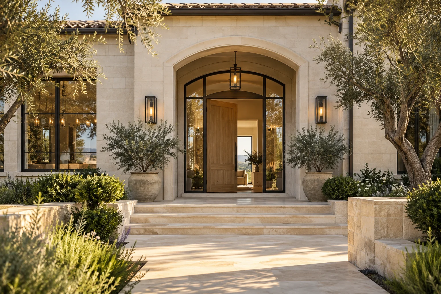 A completed home representing home equity financing